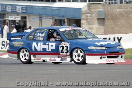 98756 - R. HISLOP / T. BRIGGS - Ford Falcon EF - Bathurst 1998 - Photographer Marshall Cass