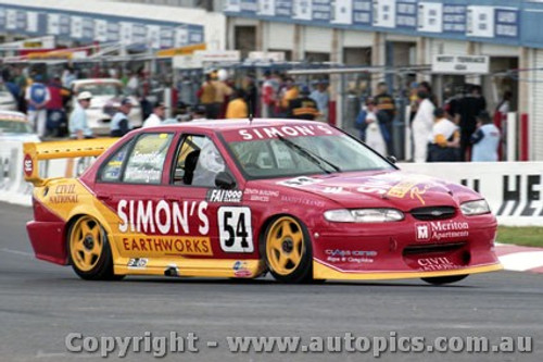 98780 - G. WILLMINGTON /  S. EMERZIDIS - Ford Falcon EL - Bathurst 1998 - Photographer Marshall Cass