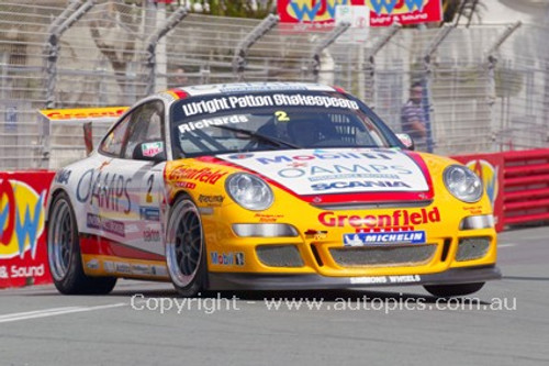 206027 - Jim Richards, Porsche GT3 997 - Indy 2006 - Photographer Marshall Cass