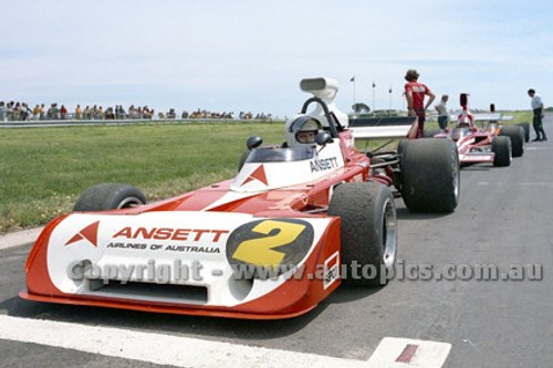 73640 -  Garrie Cooper Ansett Elfin - Gold Star Race Phillip Island 15th October 1973 - Photographer Peter D'Abbs