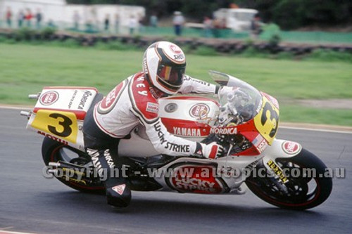 89310 - Wayne Rainey, Yamaha - 500cc Australian Grand Prix Phillip Island 1989  - Photographer Ray Simpson