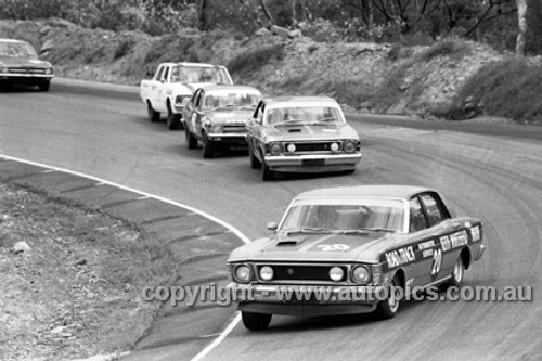 71263 - Max Douglas & Fred Gibson, Ford Falcon XW - Amaroo 1971 - Photographer Lance Ruting