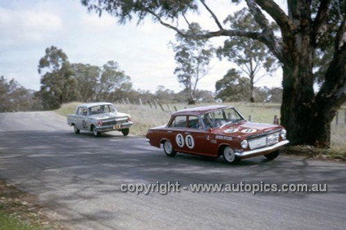 63720 - David McKay & Greg Cusack, Vauxhall Velox - Keven Bartlett & Bill Reynolds, Holden EH S4 179 - Armstrong 500 Bathurst 1963 - Photographer Ian Thorn