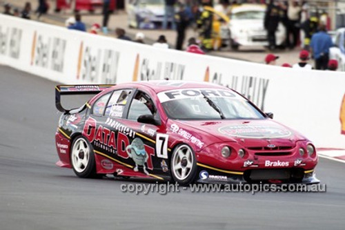 201763 - R. Forbes & D. Parsons, Ford Falcon AU - Bathurst 2001 - Photographer  Marshall Cass