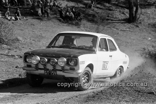 72909 - Bob Holden & John Dawson Damer, Ford Escort - KLG Rally 1972- Photographer Lance J Ruting