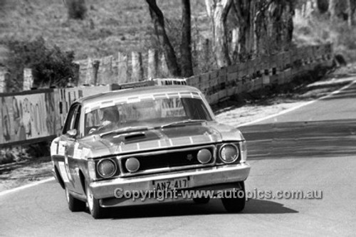 69814 - R. Genders / J. Butta, XW  Ford Falcon GTHO - Bathurst 1969 - Photographer Lance Ruting