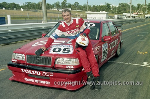 96029 - Peter Brock - Volvo 850 - Lakeside 1996 - Photographer Marshall Cass