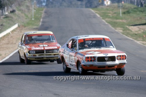 73812 - Mel Mollison / Bruce Hindhaugh, Mazda RX3 & Gary Cooke / Len Searle Mazda RX2 -  Hardie Ferodo 1000  Bathurst 1973