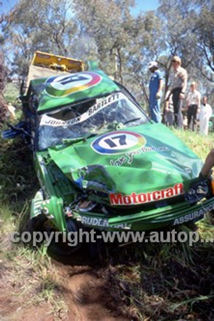 83859 - Dick Johnson & Kevin Bartlett - Ford Falcon XE Bathurst 1983