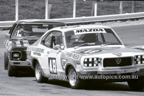 73821 - Geoff Perry / Brian Reed Mazda RX3 - Hardie Ferodo 1000  Bathurst 1973