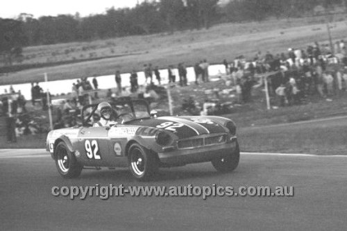 69183 - Carol Corness, MGB, Oran Park 1969 - Photographer John Lindsay