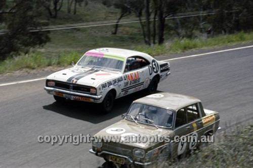 699013 - Bob & Ross Edgerton, Renault 10, Morris Cooper S - Bathurst 1969