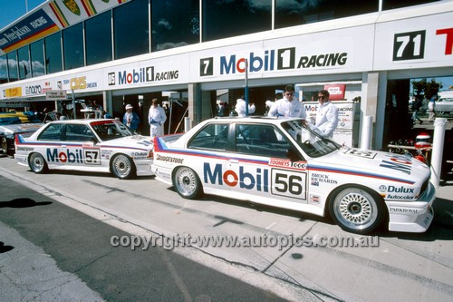 88767 - The Mobil BMW M3 Team - Brock / Crompton & Richards / Parsons - Bathurst 1988