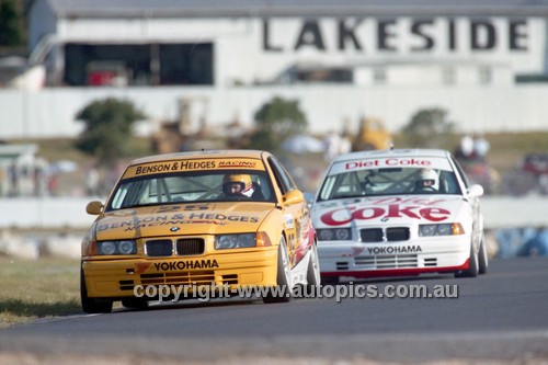 94049 - Tony Longhurst & Paul Morris, BMW - Lakeside 1994 - Photographer Marshall Cass