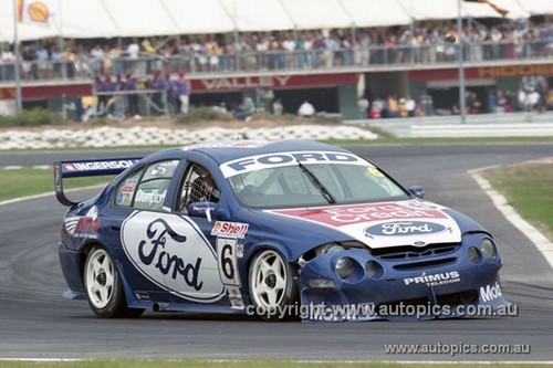 99357 - Neil Crompton, Ford Falcon AU - Hidden Valley Raceway, Darwin 1999 - Photographer Marshall Cass
