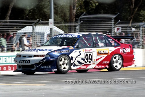 99313 - Mark Noske, Holden Commodore VS - Adelaide 500 1999 - Photographer Marshall Cass