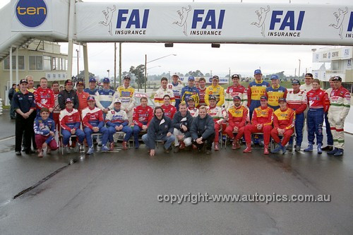 98827 - Drivers Photo  - Bathurst 1998 - Photographer Marshall Cass