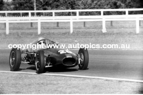 68504 - D. Kelley  -  Cooper Climax - Warwick Farm 1964 - Photographer Lance Ruting