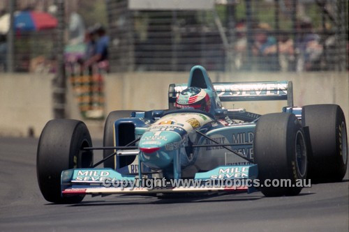 95518 - Michael Schumacher, Benetton-Renault - Australian Grand Prix - Adelaide 1995 - Photographer Marshall Cass