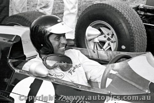 Jim Clark  -  Warwick Farm  February 1966