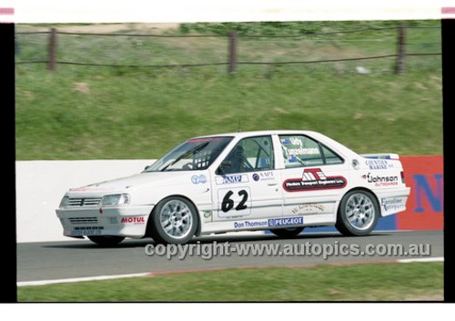 98883 - BILL TUNZELMANN  / MALCOLM UDY, PEUGEOT 405- AMP 1000 Bathurst 1998 - Photographer Marshall Cass