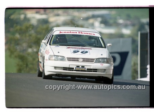 98882 - BERNIE GILLON / PAUL PEDERSEN, TOYOTA CORONA - AMP 1000 Bathurst 1998 - Photographer Marshall Cass