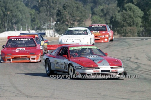 97814 - Des Wall, Toyota Supra - Oran Park 1997 - Photographer Marshall Cass