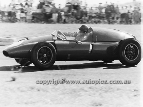 60520 - Alec Mildren, Cooper T51 / Maserati 2.5L - Australian Grand Prix, Lowood 1960