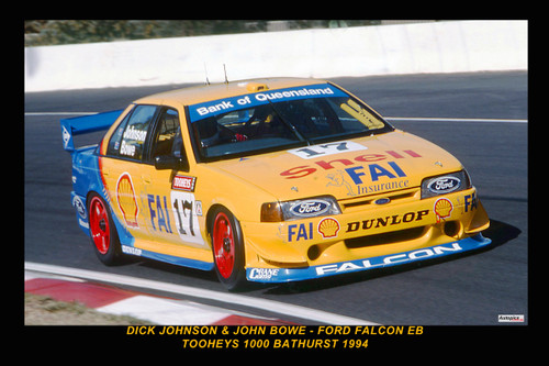 94726-1  -  D. Johnson / J. Bowe  -  Bathurst 1994 - 1st Outright -Falcon EB