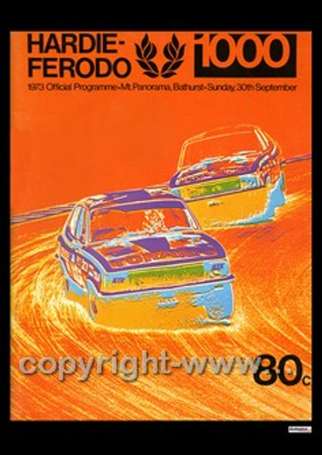 710 - Bathurst Programme 1973