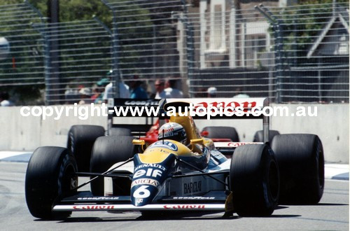 Ricardo Patrese - Australian Grand Prix, Adelaide, 1989, Williams 
