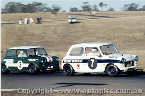 Leffler / Holland  -  Sports Sedans Light Weight Morris Minis Oran Park 1968