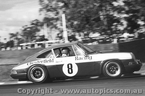 70059  -  Brian Foley  -  Porsche 911s -  Warwick Farm 1970 - Photographer David Blanch
