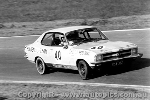 70067  -  Peter Brock  -  Holden Torana XU1  Oran Park  1970 - Photographer David Blanch