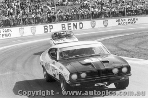 74016  -  Moffat / Brock   -   The Brut  Ford Falcon - Oran Park 1974