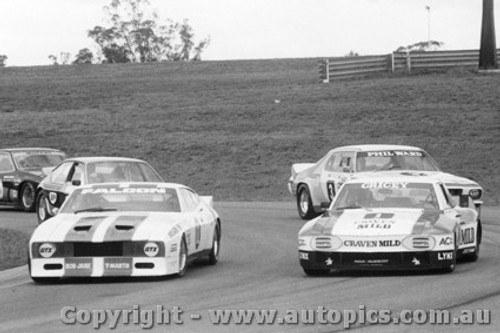 79003  -  First Lap  -  Oran Park 1979 - Richards - Falcon / Grice / Ward - Monaro / Edmondson - Alfa Romeo Alfetta / Moffat - Monza