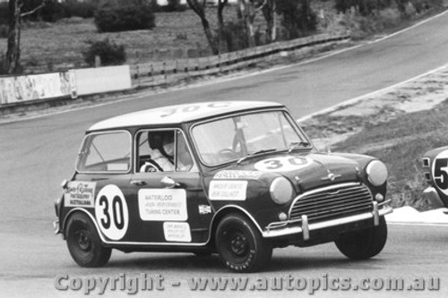 69709  -  W Gracie / R Gillard  -  Bathurst 1969 - Class C  winner - Morris Cooper S