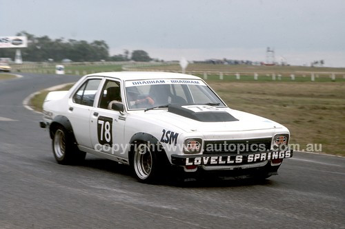 78102 - Jack Brabham Torana LX A9X - 1978 Sandown