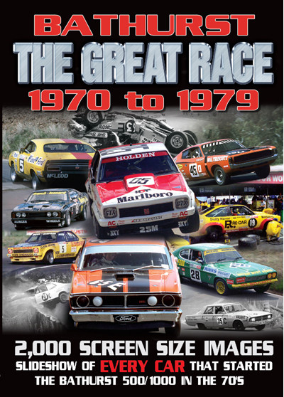 130 - Bathurst 1970 to 1979 - Slideshow DVD - $30.00