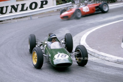 62571 - Jim Clark, Lotus Climax - Monarco Grand Prix 1962