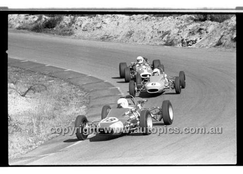 Gary Rush & Bob Beasley Bowin P4 Formula Fords - Amaroo Park 31th May 1970 - 70-AM31570-133