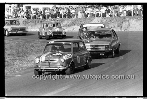 G. Spence Austin Cooper S - Amaroo Park 31th May 1970 - 70-AM31570-318