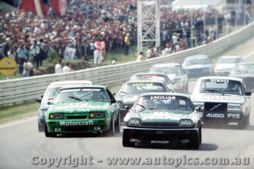 85701  -  Start of the Bathurst 1000 - 1985 - Jaguar Volvo Ford