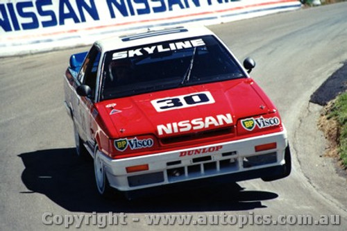 88704  -  G. Fury / M. Skaife    Bathurst 1988  Nissan Skyline