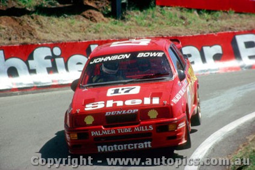 89702  -  D. Johnson / J. Bowe    Bathurst 1989  1st Outright   Ford Sierra RS500