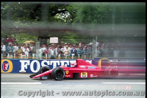 Adelaide Grand Prix Meeting 5th November 1989 - Photographer Lance J Ruting - Code AD51189-370