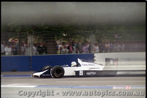 Adelaide Grand Prix Meeting 5th November 1989 - Photographer Lance J Ruting - Code AD51189-373