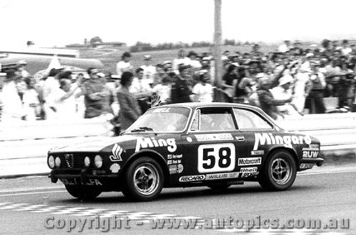 77726  -  D. Bell / G. Leggatt  -  Bathurst 1977 -  Class C Winner - Alfa Romeo GTV