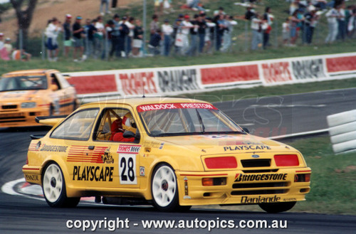 90720 - Kevin Waldock & Micheal Preston, Tooheys 1000, Bathurst, 1990 - Ford Sierra RS500