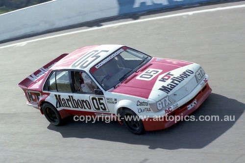 83874 - Peter Brock / Larry Perkins  Commodore VH  -  Bathurst 1983 - Photographer Peter Schafer